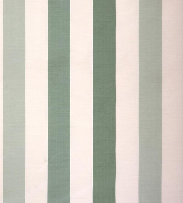 Scalamandre La Valliere Rayure Green & Cream Fabric SC30100M0006