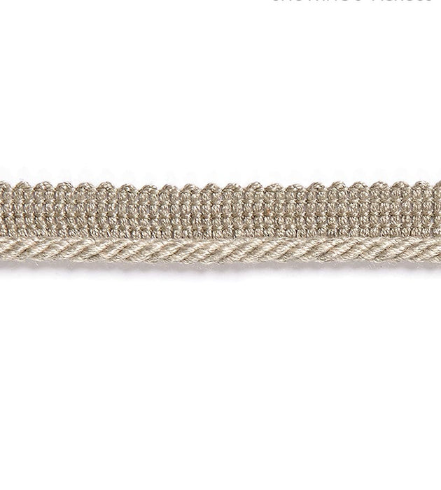 Scalamandre Millstone Twisted Cord Greige Trim Sample SCC3040006