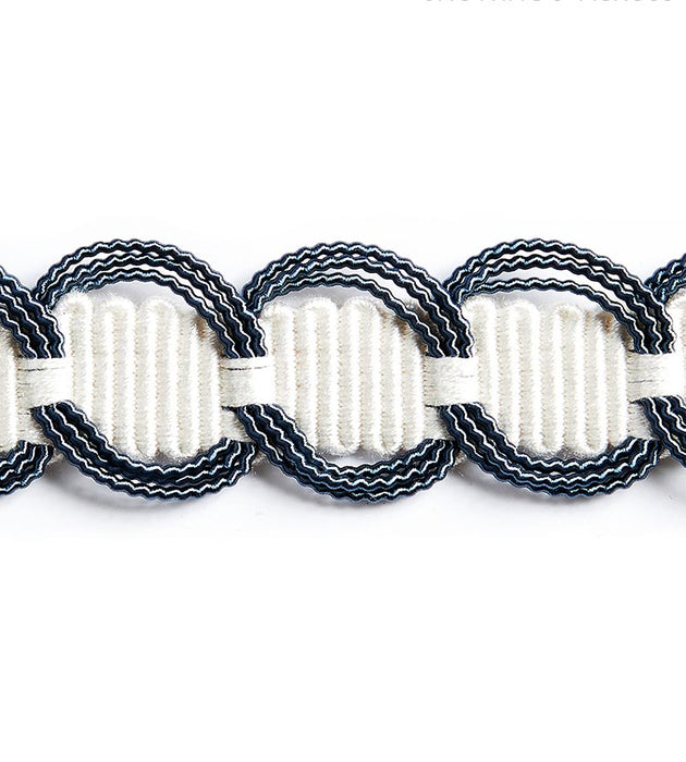 Scalamandre Crescent Braid River Trim Sample SCV12480006