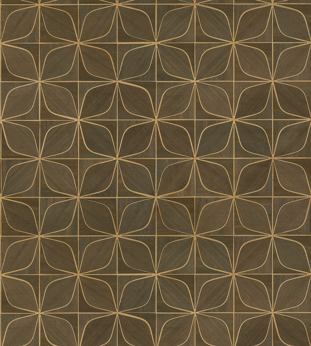 Scalamandre Melody Hazelnut Wallcovering Sample SCWP885520006