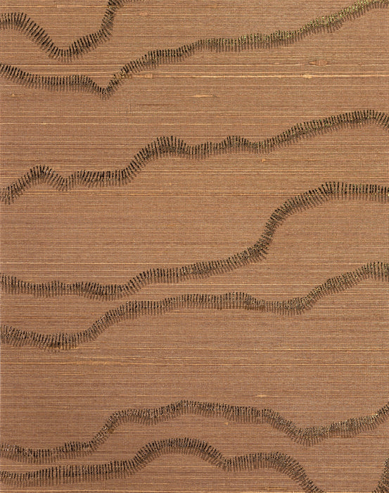 Scalamandre Dipti Copper Wallpaper SCWP885730006