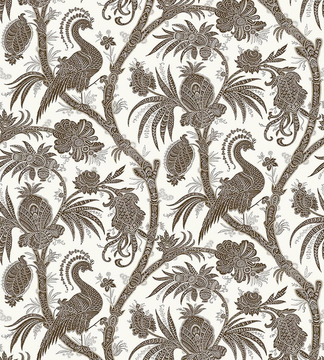 Scalamandre Balinese Peacock Java Wallpaper SCWP883550007