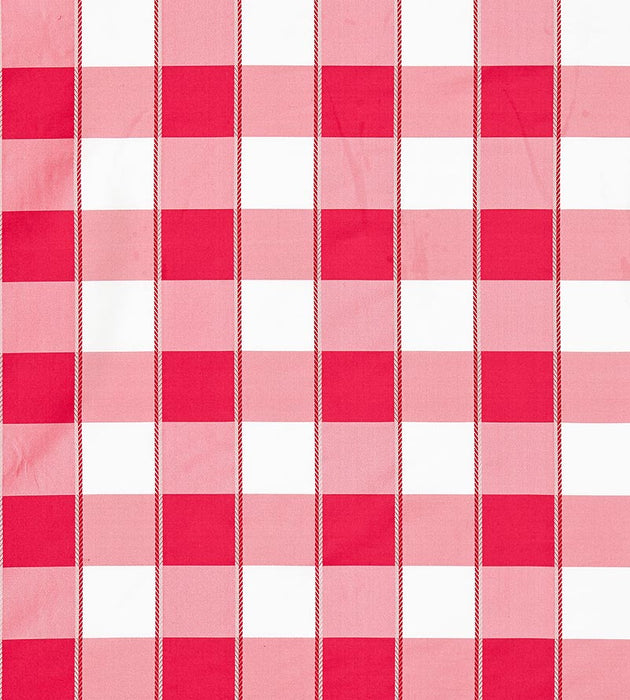Scalamandre Chelsea Check Cerise Fabric SC270240008