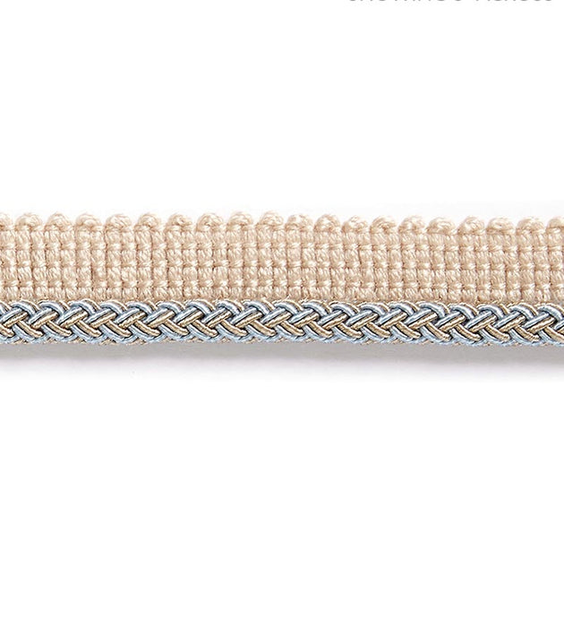 Scalamandre Georgica Braided Cord Mineral Trim Sample SCC3030008