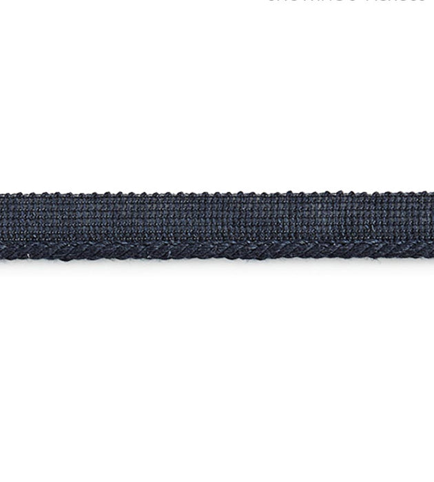 Scalamandre Sanna Linen Cord Indigo Trim Sample SCC3110008