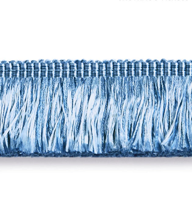 Scalamandre Gripsholm Brush Fringe Blue Jay Trim SCFC14970008