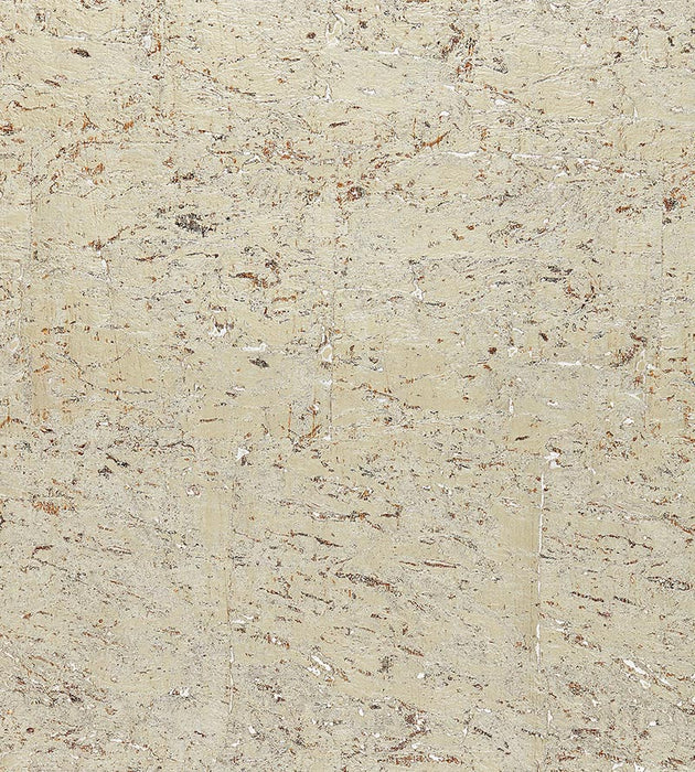 Scalamandre Metal Cork Alabaster Wallpaper SCWP883360008