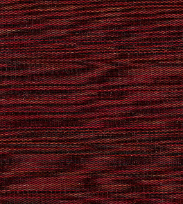 Scalamandre Shantung Grasscloth Cerise Wallpaper SCWP883470008