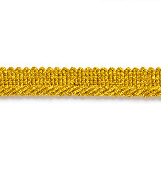 Scalamandre Millstone Twisted Cord Brass Trim Sample SCC3040009