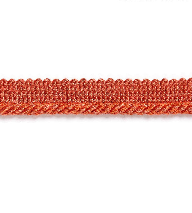 Scalamandre Millstone Twisted Cord Coral Trim Sample SCC3040010