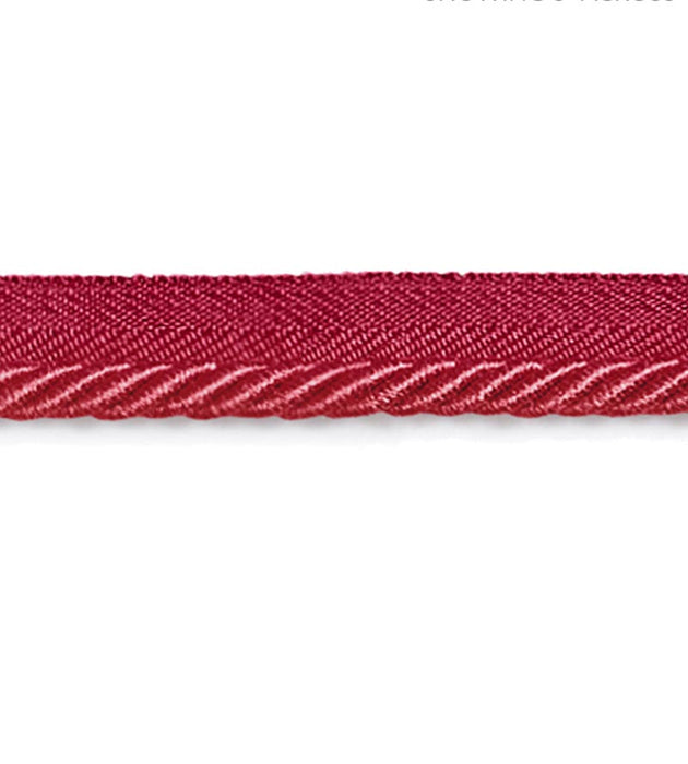 Scalamandre Boulevard Cord Strawberry Trim Sample SCC3140010