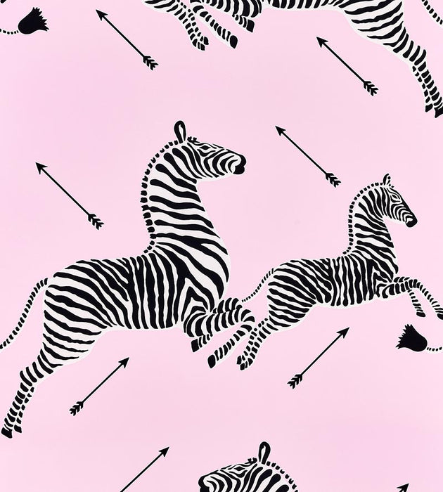 Scalamandre Zebras - Wallpaper Dahlia Wallpaper SCWP81388M0014