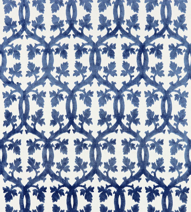 Scalamandre Falk Manor House Lapis Fabric SC26690M0017