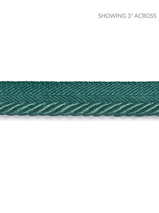 Scalamandre Boulevard Cord Emerald Isle Trim Sample SCC3140017