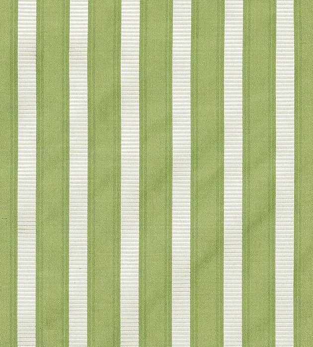 Scalamandre Shirred Stripe Fern Fabric Sample SC121M0019