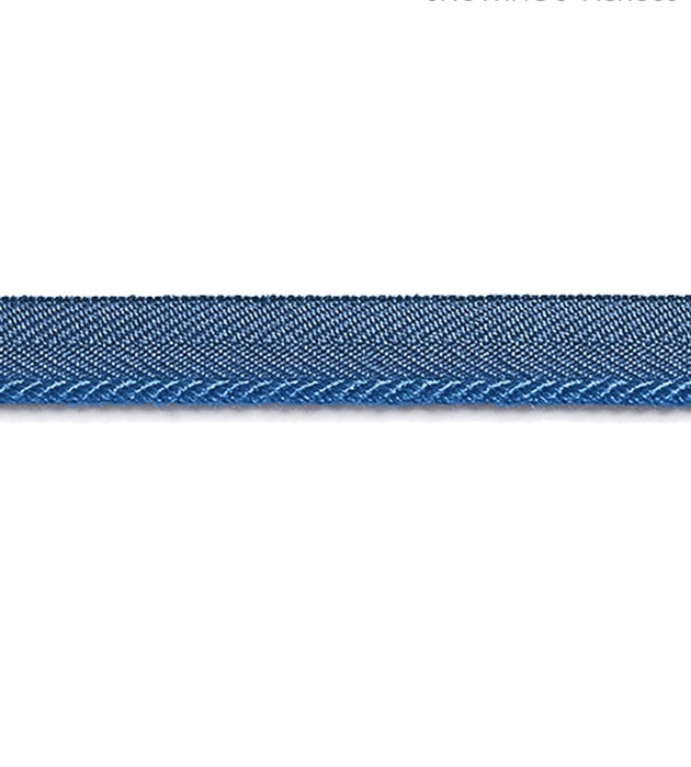 Scalamandre Avenue Cord Federal Blue Trim SCC3150019