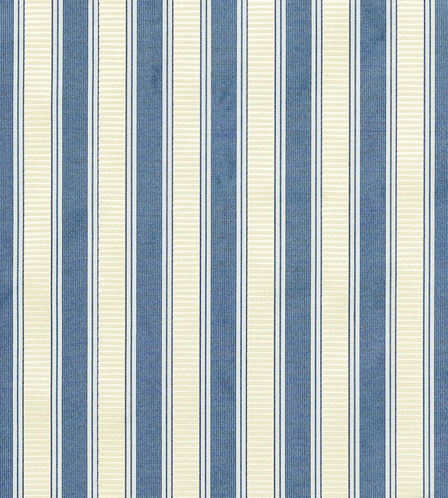 Scalamandre Shirred Stripe Lapis Fabric Sample SC121M0022