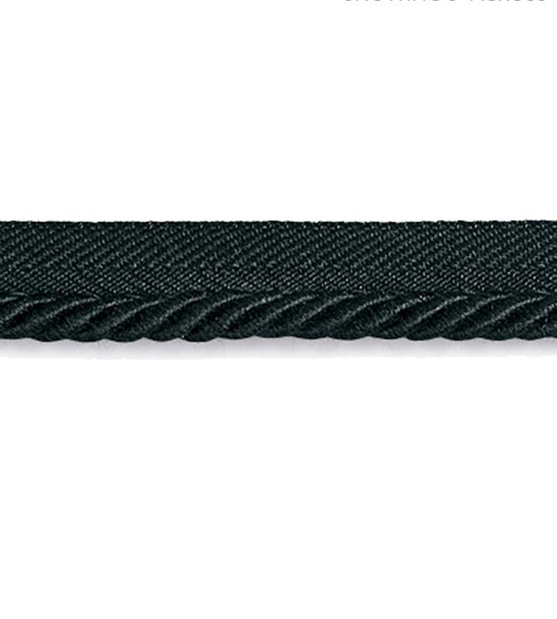 Scalamandre Boulevard Cord Noir Trim Sample SCC3140024