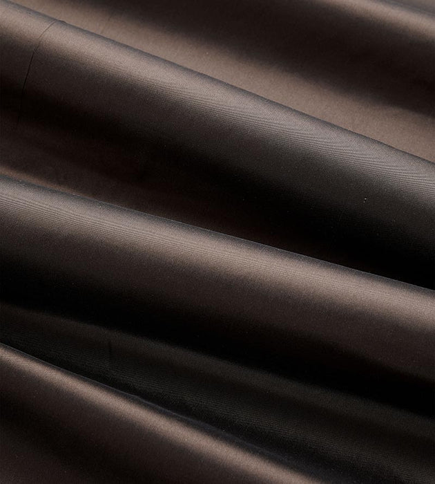 Scalamandre Olympia Silk Taffeta Espresso Fabric Sample SC272500013