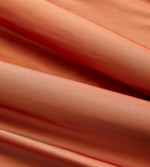 Scalamandre Olympia Silk Taffeta Terracotta Fabric Sample SC272500036