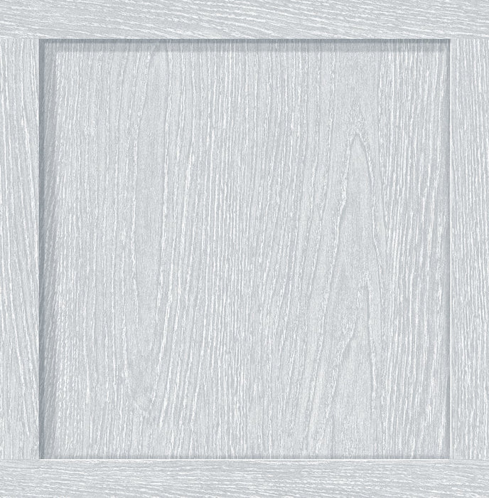 Seabrook Designs Squared Away French Grey Wallpaper Sample SG10708