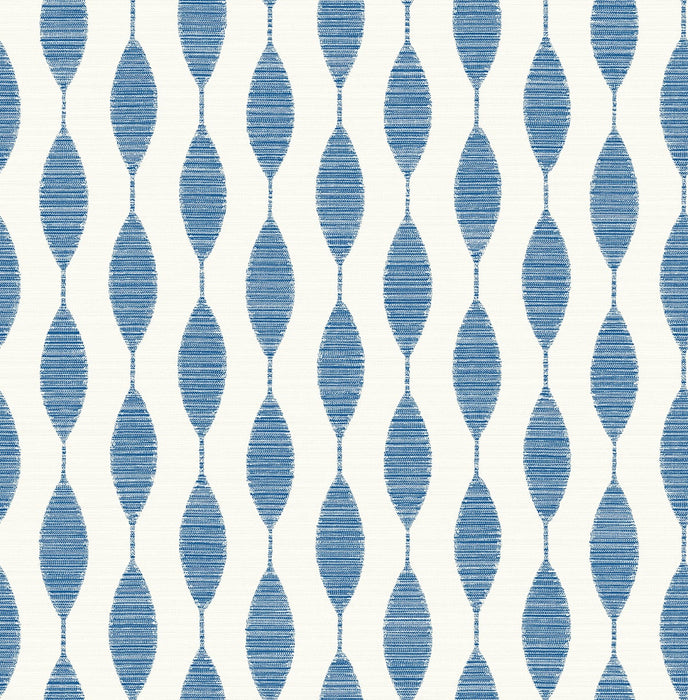 Seabrook Designs Ditto French Blue Wallpaper Sample SG10902