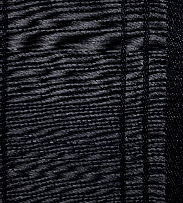 Old World Weavers Ardennais Silk Horsehair Black Fabric SK01000001
