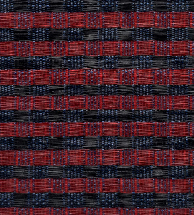 Old World Weavers Dale Horsehair Blue / Red / Black Fabric SK68160001