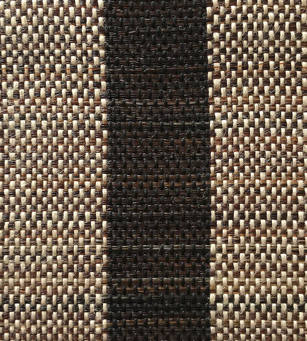 Old World Weavers Selle Ii Horsehair Stripe Wide Natural / Black Fabric SKS9030001