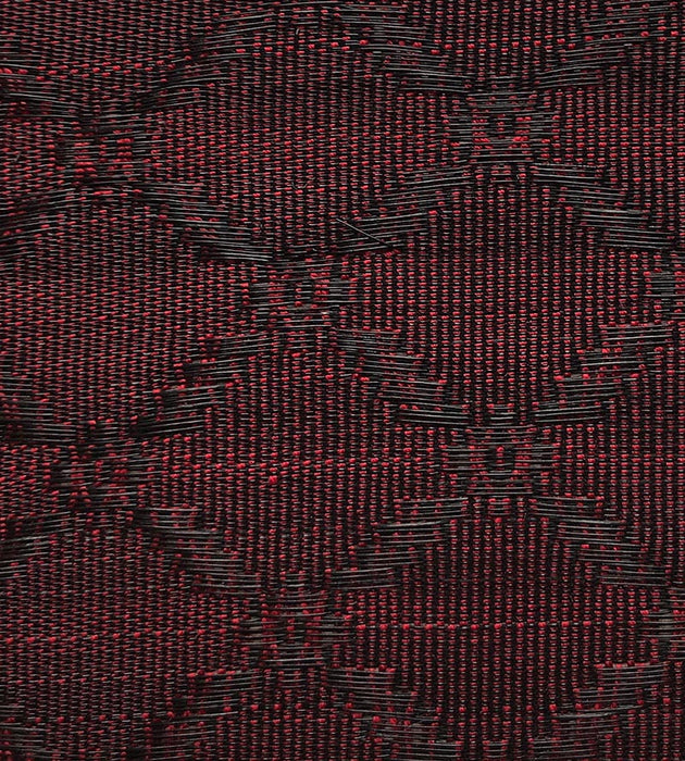 Old World Weavers Jutland Horsehair Red / Black Fabric SK06090002