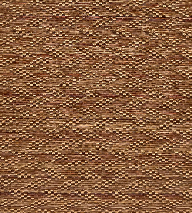 Old World Weavers Milzig - Silk/Horsehair Brown Fabric Sample SKM6460005