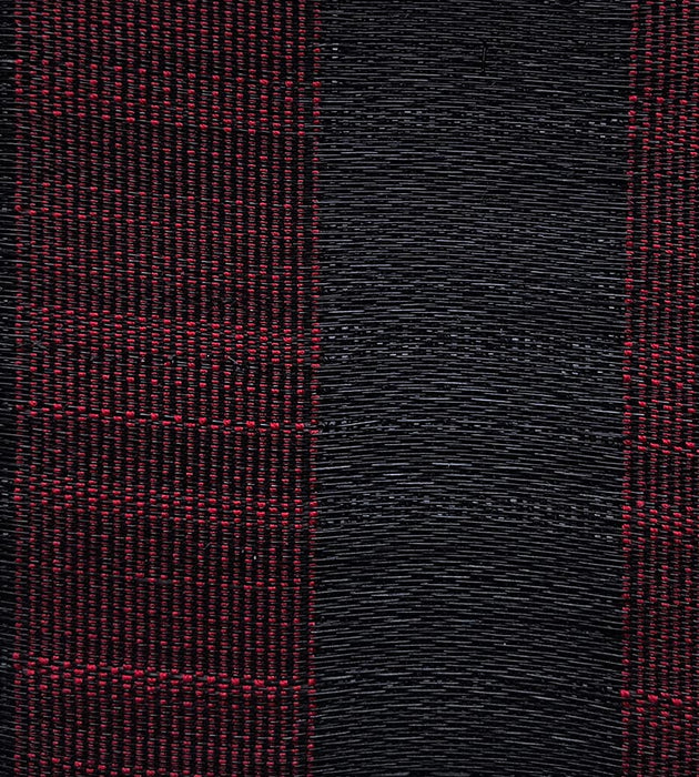 Old World Weavers Fredericksborg Horsehair Black / Burgundy Fabric SKH6050017