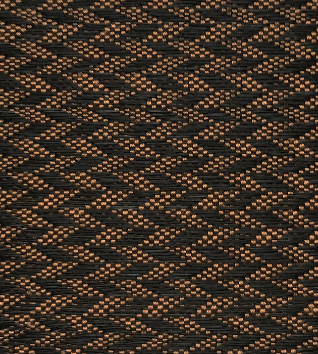 Old World Weavers Milzig - Silk/Horsehair Brown & Black Fabric SK64600019