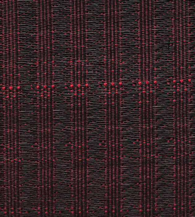 Old World Weavers Oldenburg Horsehair Red / Black Fabric SKH6160027