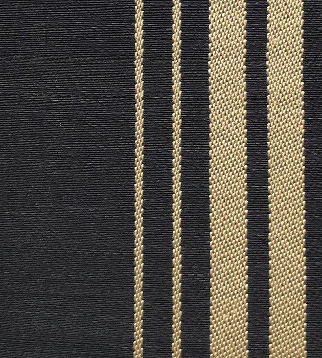 Old World Weavers Ardennais Silk Horsehair Beige / Black Fabric SK01000037