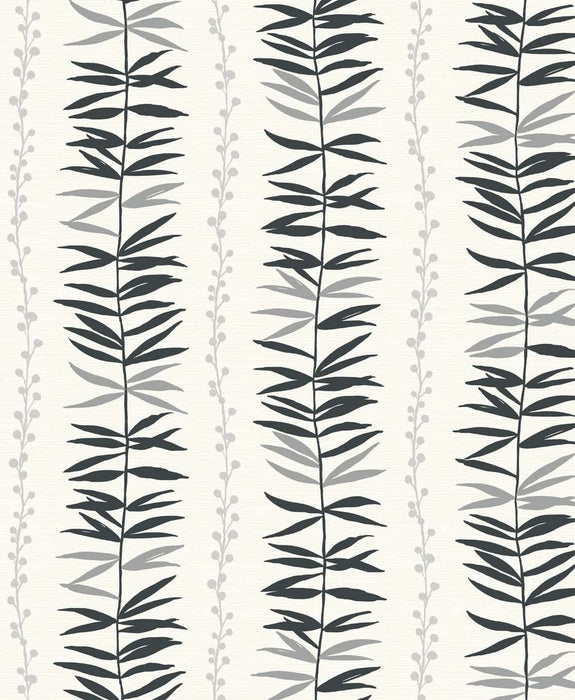 Seabrook Designs Summer Garland Shadow Wallpaper Sample SL80500