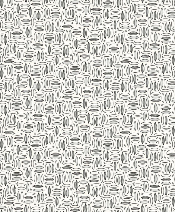 Seabrook Designs Pip Geo Salt And Pepper Wallpaper Sample SL80600