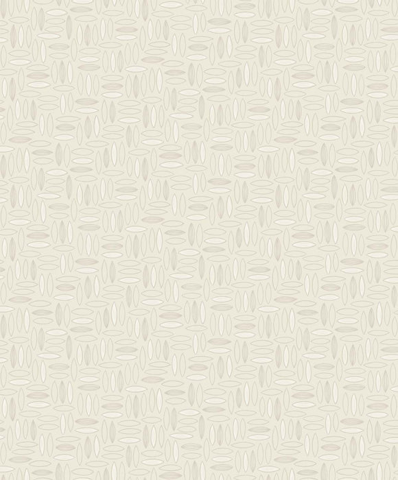 Seabrook Designs Pip Geo Almond Milk Wallpaper Sample SL80603