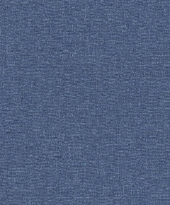 Seabrook Designs Soft Linen Navy Wallpaper Sample SL81142