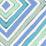 Alan Campbell Silvio Multi Color Blue Gray Turquoise Fabric Sample AC830-01W