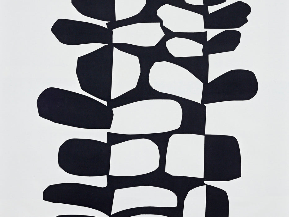 Pierre Frey Surprise Noir & Blanc Fabric Sample F3485001