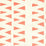 Alan Campbell St Jean Stripe Coral Fabric Sample AC111-08