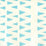 Alan Campbell St Jean Stripe Turquoise Fabric Sample AC111-06
