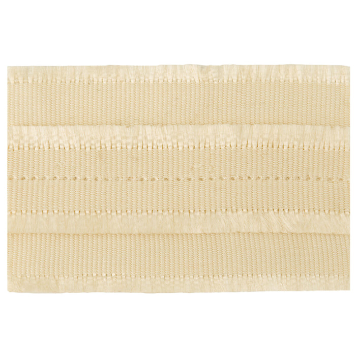 Kravet Couture Fringed Border Champagne Trim Sample T30564.16.0