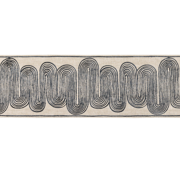 Kravet Couture Ischia Tape Steel Trim Sample T30807.1621.0