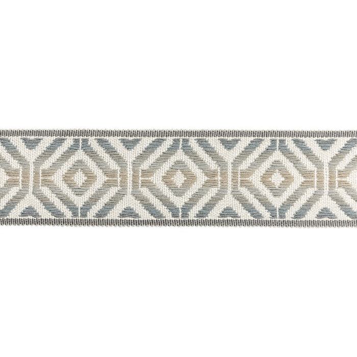 Kravet Couture Sanur Tape Pewter Trim Sample T30823.11.0