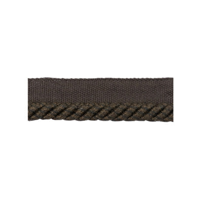 Brunschwig & Fils Coeur Cable-S Charcoal Trim Sample T8012104.818.0