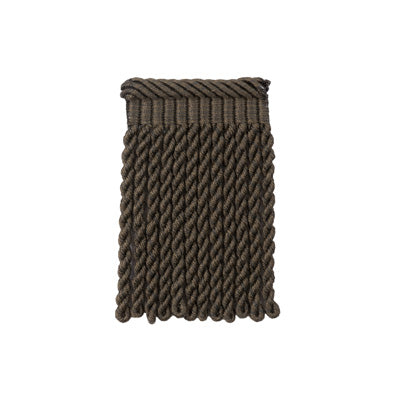 Brunschwig & Fils Coeur Bullion-S Charcoal Trim Sample T8012106.818.0