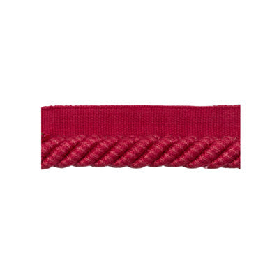 Brunschwig & Fils Coeur Cable-L Raspberry Trim Sample T8012108.717.0