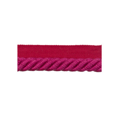 Brunschwig & Fils Coeur Cable-L Fuchsia Trim Sample T8012108.77.0